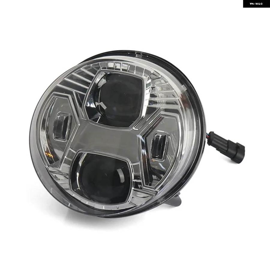並行輸入品バイク アクセサリー フロントLED ヘッドライト ヘッドランプ ヘッドライト フェアリング VESPA GTS300_5