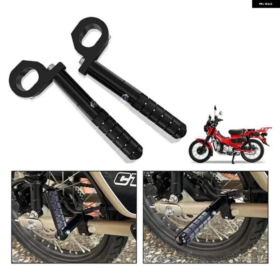 並行輸入品バイク アクセサリー リアパッセンジャー フットレスト フットペグ モンキー125 CT125 2020-2022 カ_3