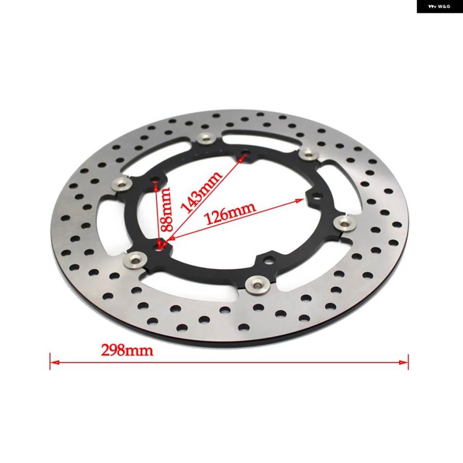 並行輸入品298MM オートバイ フロントディスクブレーキローター ヤマハ MT-09 トレーサー MT850-A MT850-Dの画像