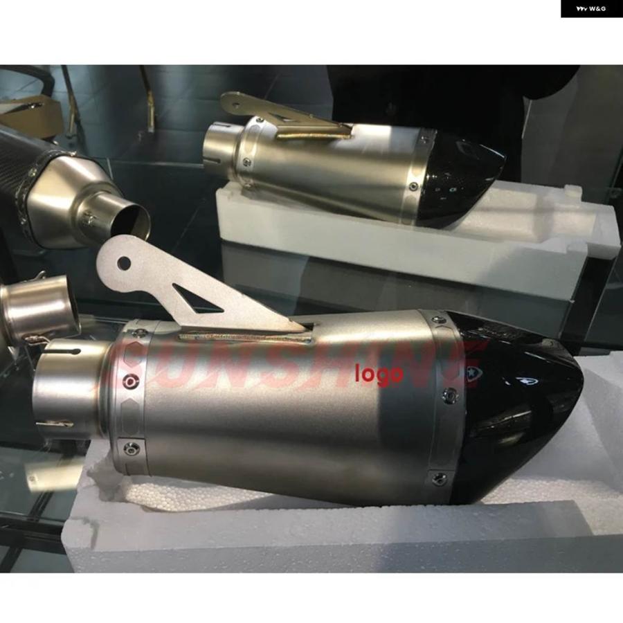 並行輸入品REAL PICTURE 51MM/60MM エキゾースト モトクロス バイク マフラー DBキラー ピット バイク パ_9