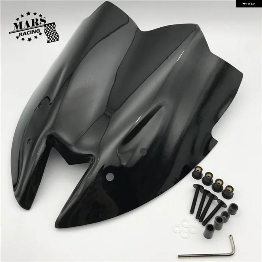 並行輸入品オートバイ レーサーバイザーバイザーウィンドスクリーン ウィンドシールド デフレクター カワサキ Z800 2012 -の画像