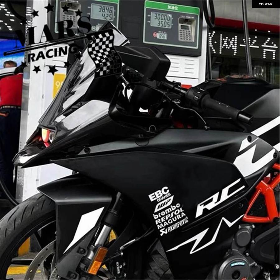 並行輸入品RC390 RC250 RC200 RC125 2014 -2017 - 23 オートバイ 風防 アルミキット デフレク_7