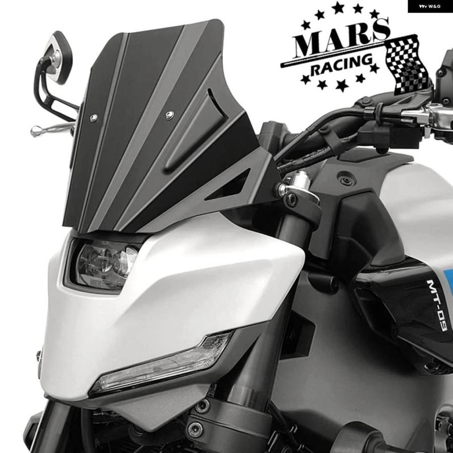 並行輸入品ヤマハ MT09 SP MT-09 2024 - オートバイ アルミスポーツ ウィンドシールド ウィンドスクリーンキット_6