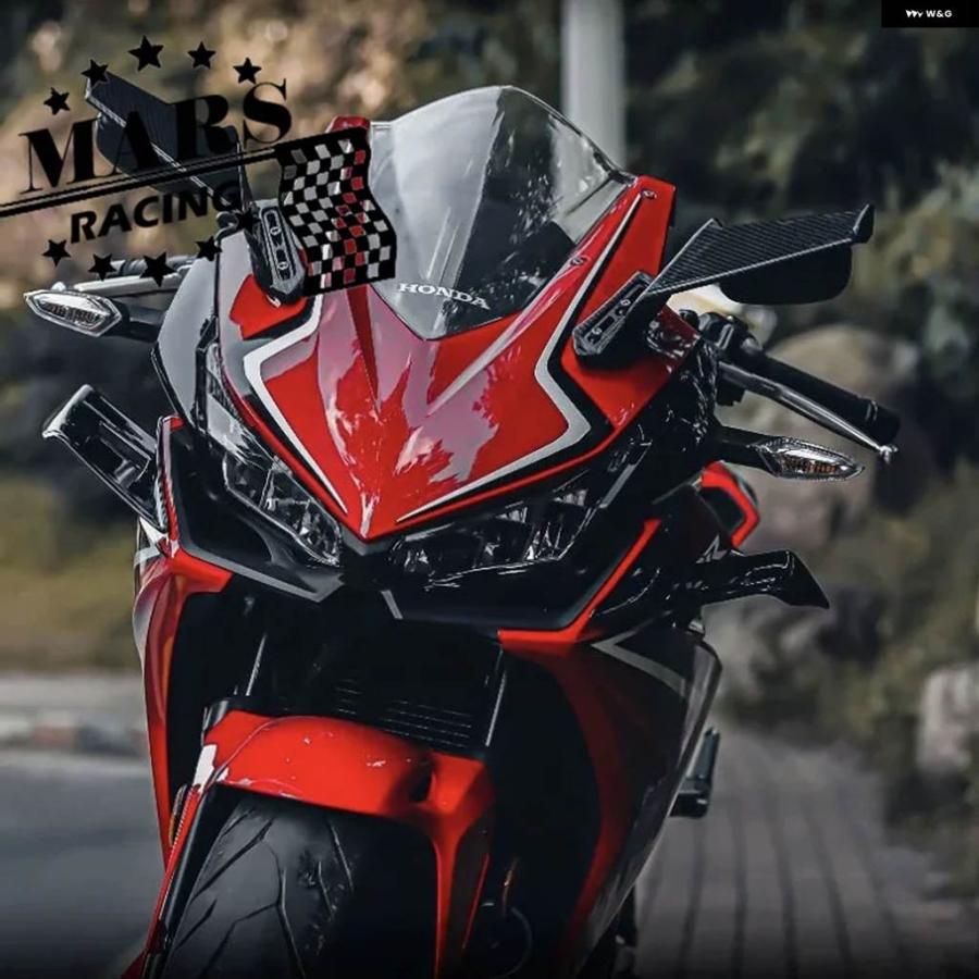ブランド登録なし - 並行輸入品ホンダ CBR650R CBR500R 2018 - 23 バックミラー 舞台の袖 バックミラー サイドウィング  カス