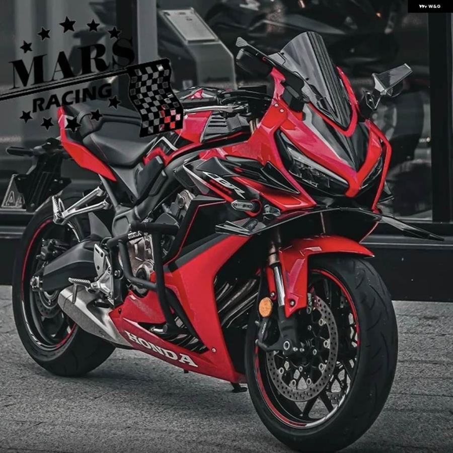 ブランド登録なし - 並行輸入品ホンダ CBR650R CBR500R 2018 - 23 バックミラー 舞台の袖 バックミラー サイドウィング  カス