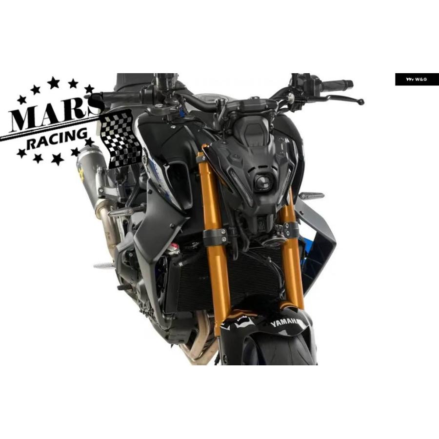 並行輸入品ヤマハ MT-09 FZ09 2021 - 23 オートバイ スポーツ ダウンフォース ネイキッド サイドスポイラー エの画像