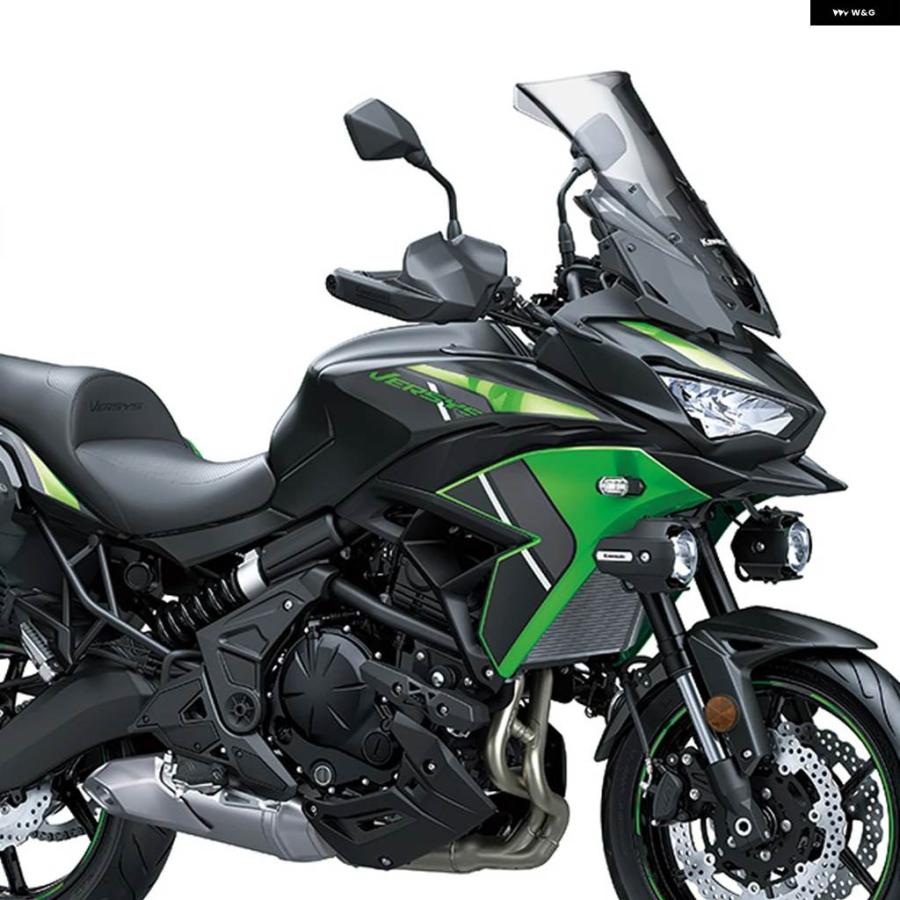 並行輸入品オートバイ ウィンド ハンドガード ハンドルバー ハンドガード ハンドルバー カワサキ VERSYS 650 KLE650 2022-2024 シールド プロテクター_2