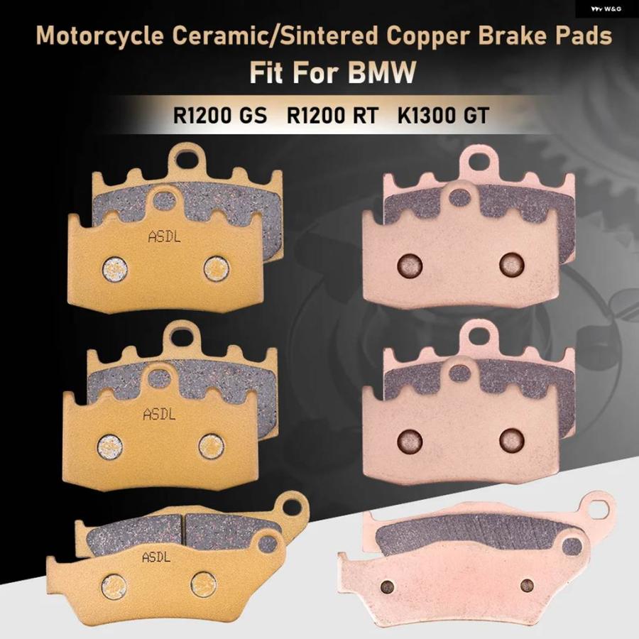 並行輸入品バイク フロントリア ブレーキ パッド BMW R850 R1150 R1200 RT GS ST R1200GS K1200S K1300GT K1300S R 850 1150 R1200RT R1200Sの画像