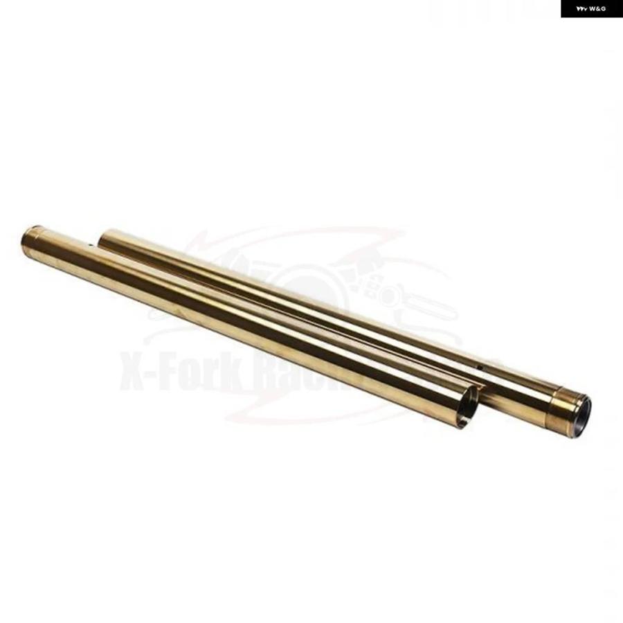 並行輸入品フロントインナー フォーク チューブ ペア パイプ カワサキ ZRX1200 2001-2004 2002 2003 フォーク ブレーキ サスペンション フォーク レッグの画像