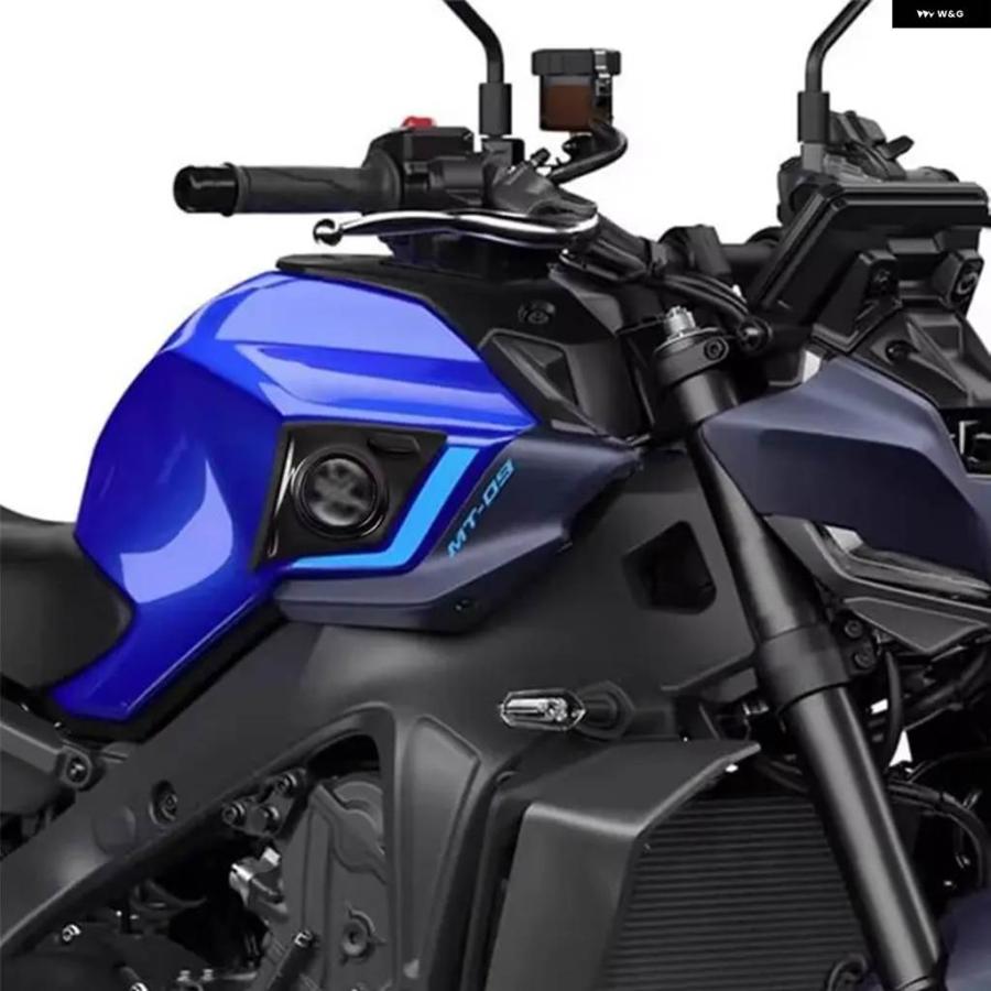並行輸入品オートバイ アクセサリー 燃料タンクコーナー プロテクター MT-09 MT09 2024 2025 カスタム燃料タンクカバーの画像