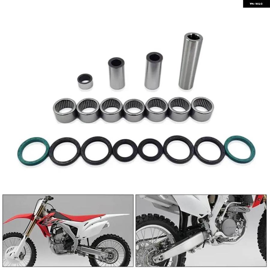 並行輸入品ホンダ CRF250R 2010- 2017 CRF450R 2009- 2016 オートバイ ロッカーアーム リンケージ オイルシール ベアリング ブッシングリペアキットの画像
