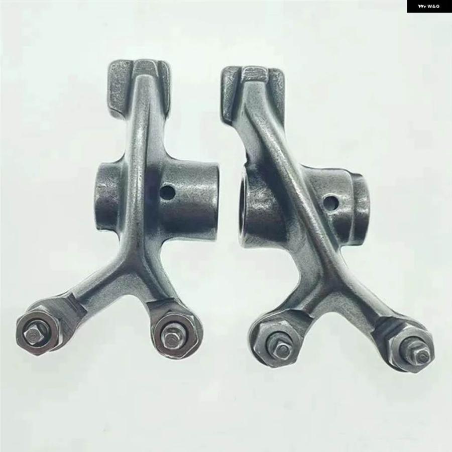 並行輸入品2個 オートバイ ロッカーアーム アセンブリ ASSY シルバー エンジン パーツ DAELIM VF125 VF 125 125CCの画像