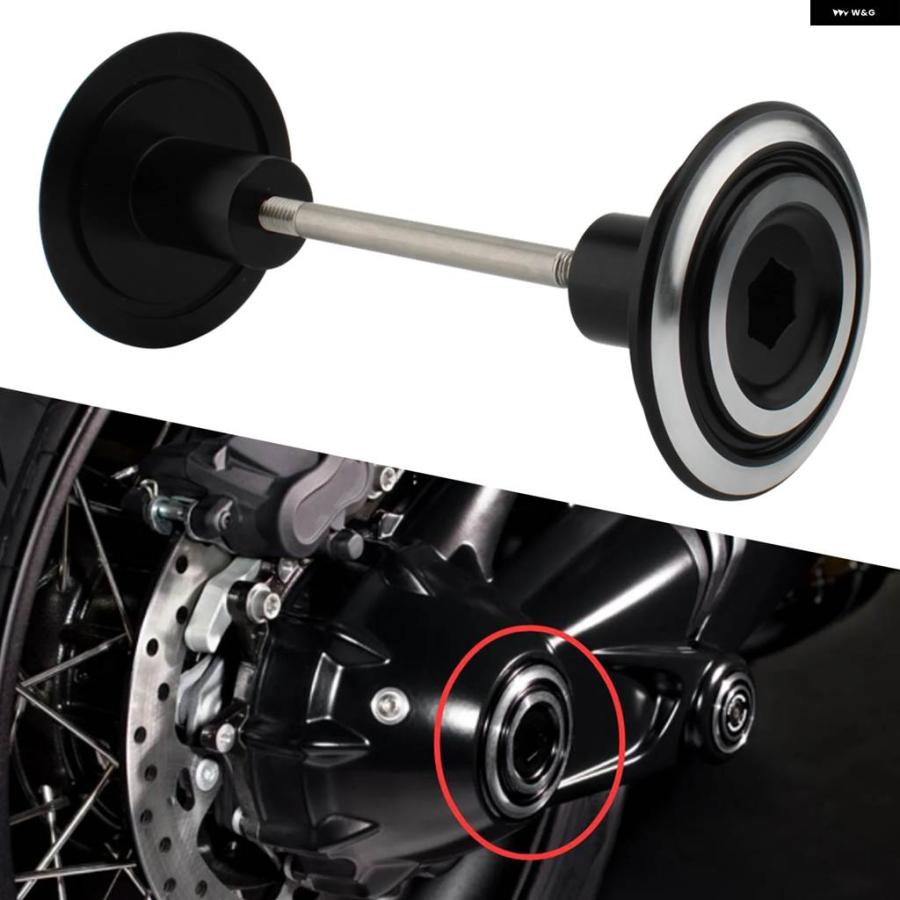 並行輸入品オートバイ リアアクスルカバー ホイール フォーク アクスルキャップ BMW HP2-MEGAMOTO R NINET リアホイール フォーク ホールカバーの画像