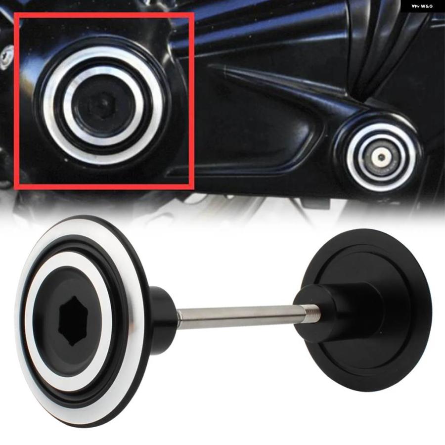 並行輸入品オートバイ リアアクスルカバー ホイール フォーク アクスルキャップ BMW HP2-MEGAMOTO R NINET リアホイール フォーク ホールカバーの画像
