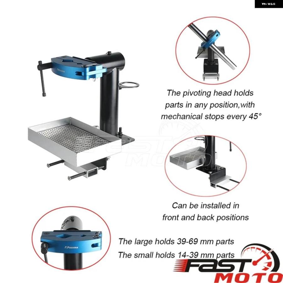 並行輸入品オートバイ ショック フォーク モーションプロピボットサスペンションバイスにはドレインパンショック アブソーバー メンテナンス_4