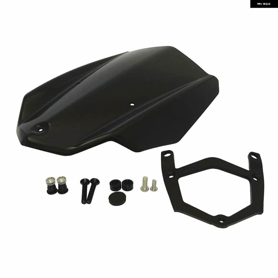 並行輸入品オートバイ ウィンドスクリーン スクリーンシールド ウィンドデフレクター ブラケット ヤマハ FZ25 MT-25 FZ03 MT-03 2015 - 19_7