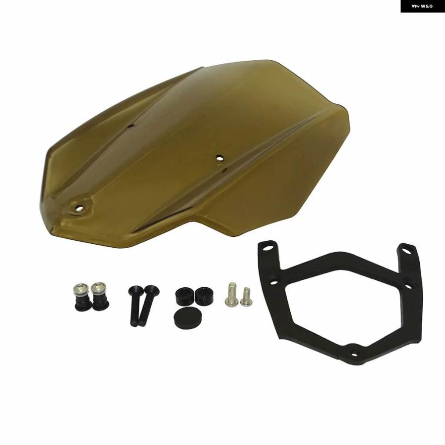 並行輸入品オートバイ ウィンドスクリーン スクリーンシールド ウィンドデフレクター ブラケット ヤマハ FZ25 MT-25 FZ03 MT-03 2015 - 19_8
