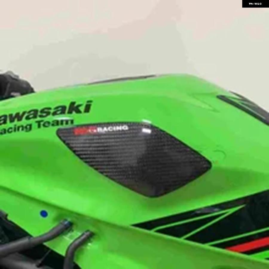 ブランド登録なし - 並行輸入品自動二輪車 付属品 100%炭素 燃え種貯蔵タンク プロテクター 取りまかなう カワサキ ZX4R ZX4RR 全年式