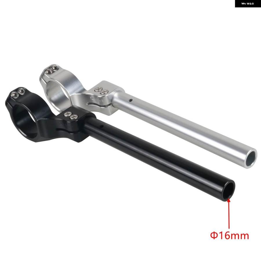 並行輸入品 45MM オートバイ ハンドルバー レーシング 調整可能 CNC