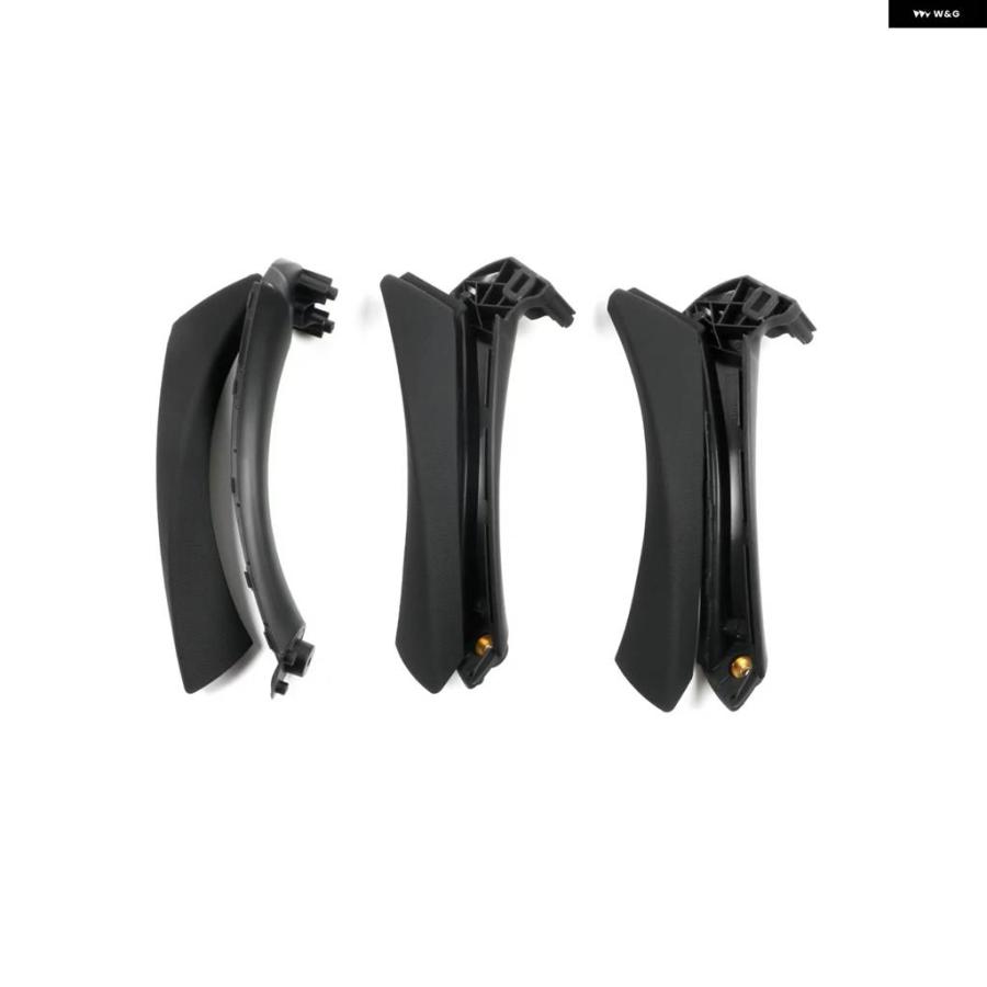並行輸入品3ピース インテリア ドアプルハンドルカバー アセンブリ BMW 3シリーズ 323 325 328 330 335 E90 E91 E92 E93 2005-2013