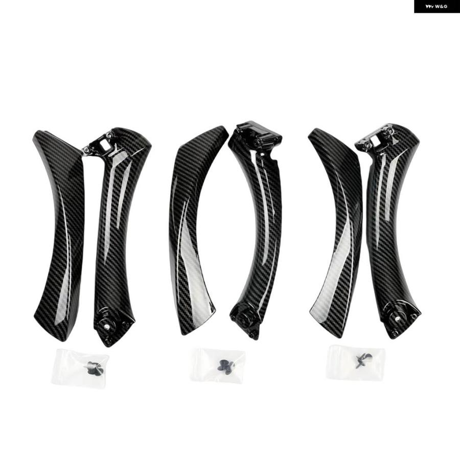 並行輸入品3ピース インテリア ドアプルハンドルカバー アセンブリ BMW 3シリーズ 323 325 328 330 335 E90 E91 E92 E93 2005-2013