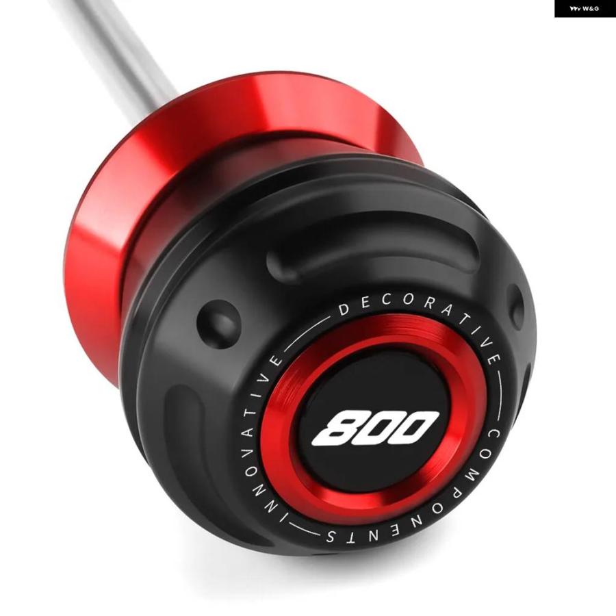 並行輸入品CNCフロントアクスル フォーク スライダー オートバイ ホイール フレーム クラッシュ パッド ホンダ VFR800X_5