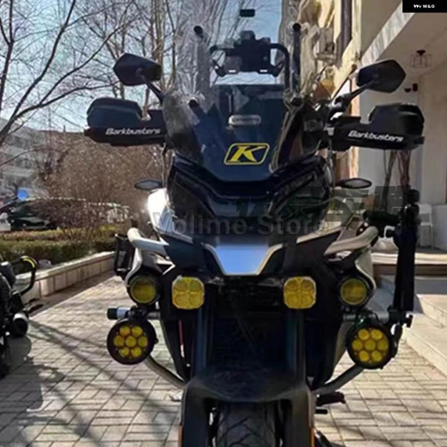 並行輸入品CFMOTO 800MT アクセサリー フォグランプ 補助ライト ブラケット オートバイ 800MT フォグランプ ドラ_5
