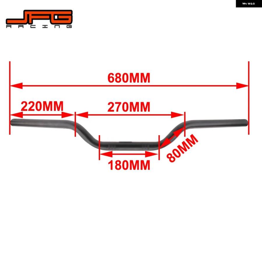 並行輸入品オートバイ 22MM 7/8インチ ハンドルバー ドラッグハンドル ハンドバー ハーレー ホンダ ヤマハ 汎用 スポーツ_4