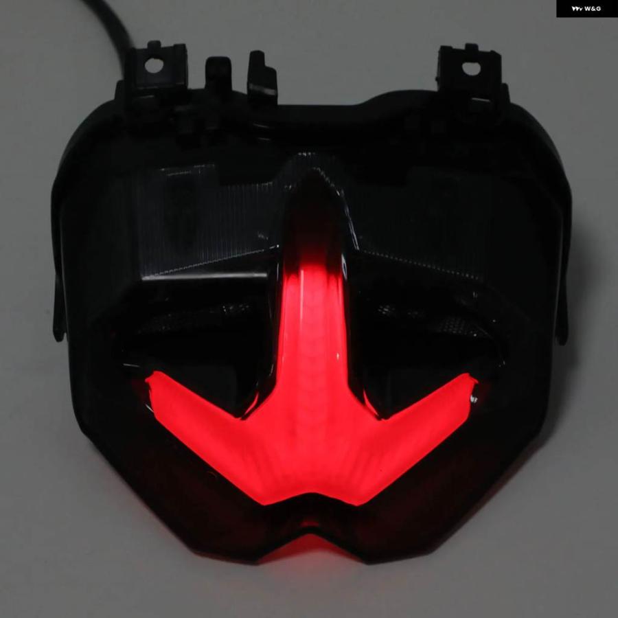 並行輸入品テール ブレーキライト ウィンカー一体型 ヤマハ MT-09 MT10 SP 2021 - 23 ブラック カスタム_4