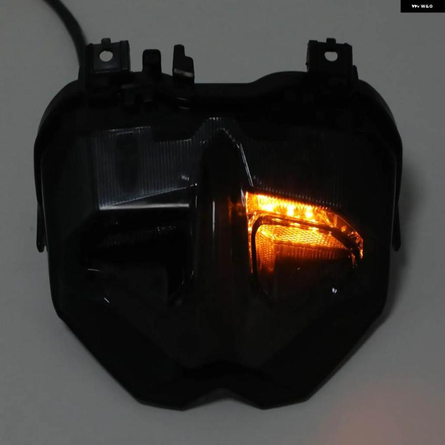 並行輸入品テール ブレーキライト ウィンカー一体型 ヤマハ MT-09 MT10 SP 2021 - 23 ブラック カスタム_5