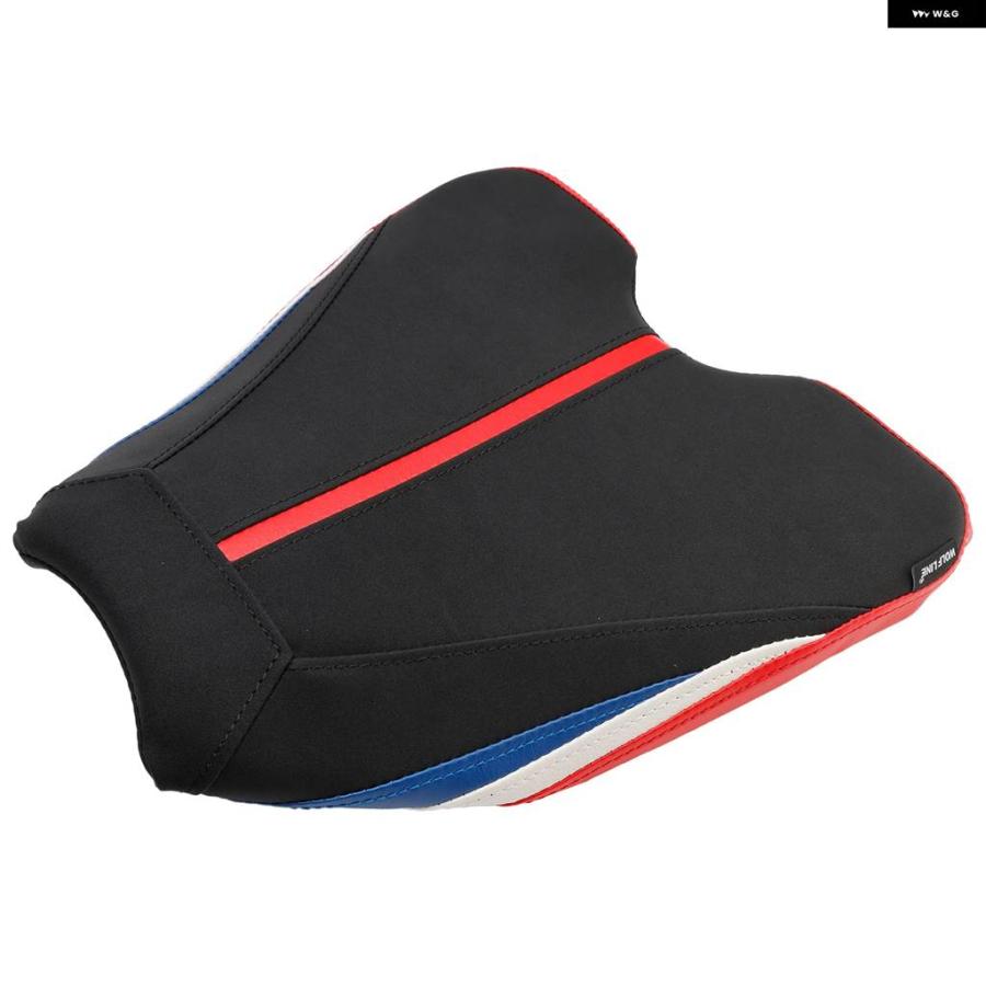 並行輸入品フロントレイダーシート ドライバー クッション PU レッド ホンダ CBR1000RR-R 2020 - 23 レッド_7