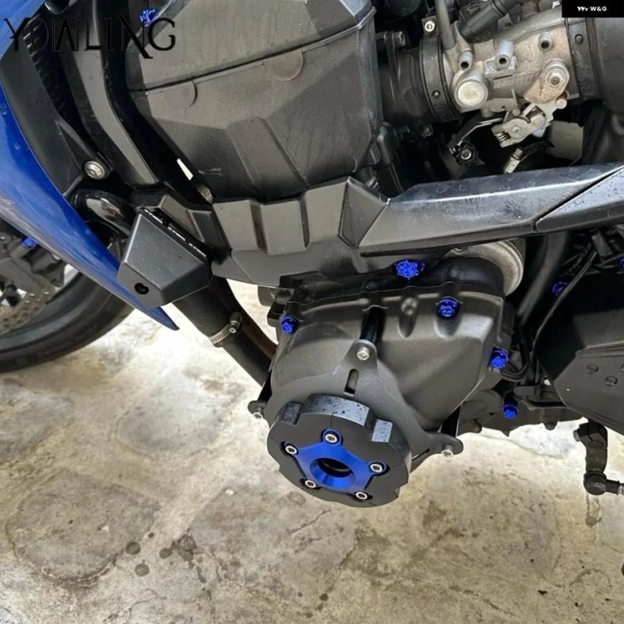 並行輸入品オートバイ アルミ エンジン カバー プロテクター ガード アクセサリー カワサキ Z750 Z800 2008-201_10