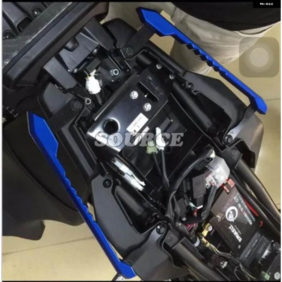 並行輸入品FZ09 MT09 バイク アクセサリー リアパッセンジャーシート グラブ ハンドルバー ハンドレール ヤマハ MT-0_5