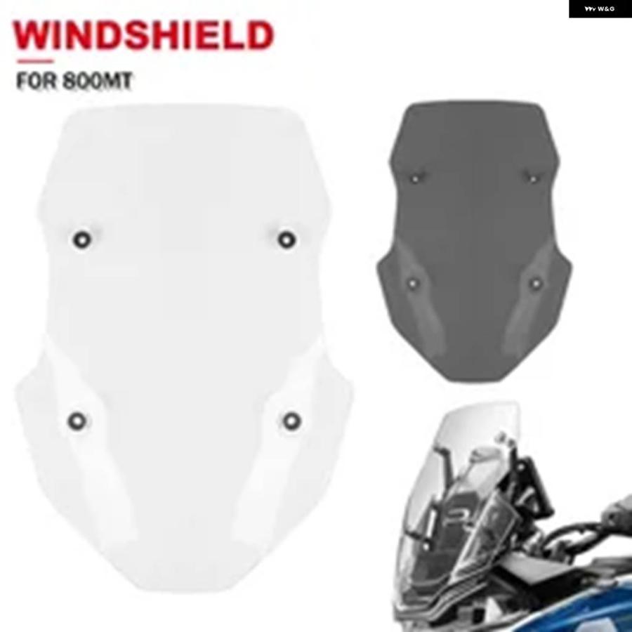 並行輸入品CFMOTO 800MT 800 MT オートバイ 高さ51/56CM ウィンドシールド フロントウィンドスクリーン デ_5