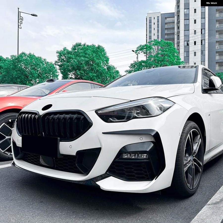 並行輸入品車用フロント バンパー スプリッター フォグランプ グリル スポイラー カバー エアベント ウィンドナイフ BMW 2シ