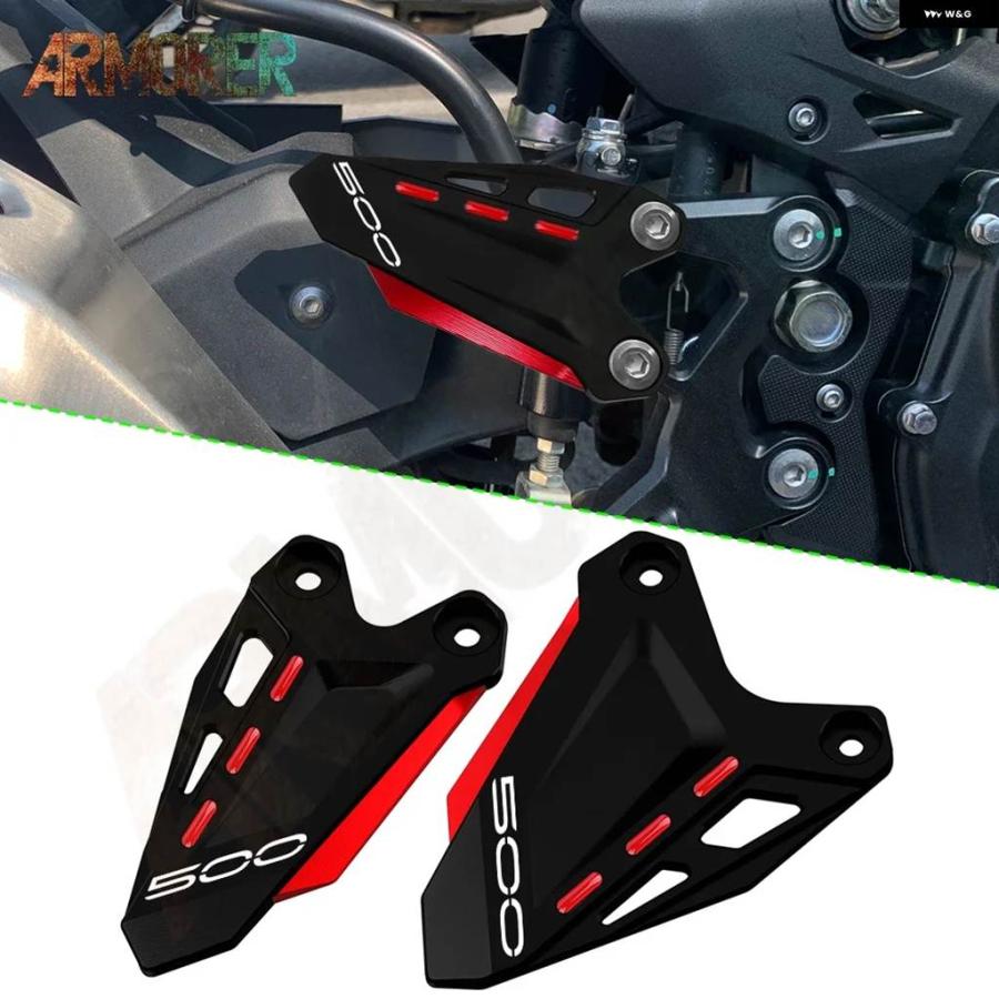 並行輸入品オートバイ 装飾 CNCアルミ フットレスト ペダルガード フットレスト ペダル プロテクター アクセサリー2024年式