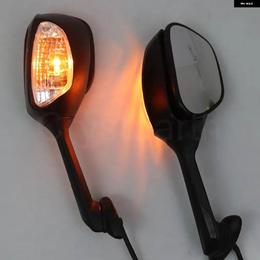 並行輸入品LEDウィンカー付きバックミラー スズキ GSXR600 GSXR750 2010 - 17 GSXR1000 2009_4