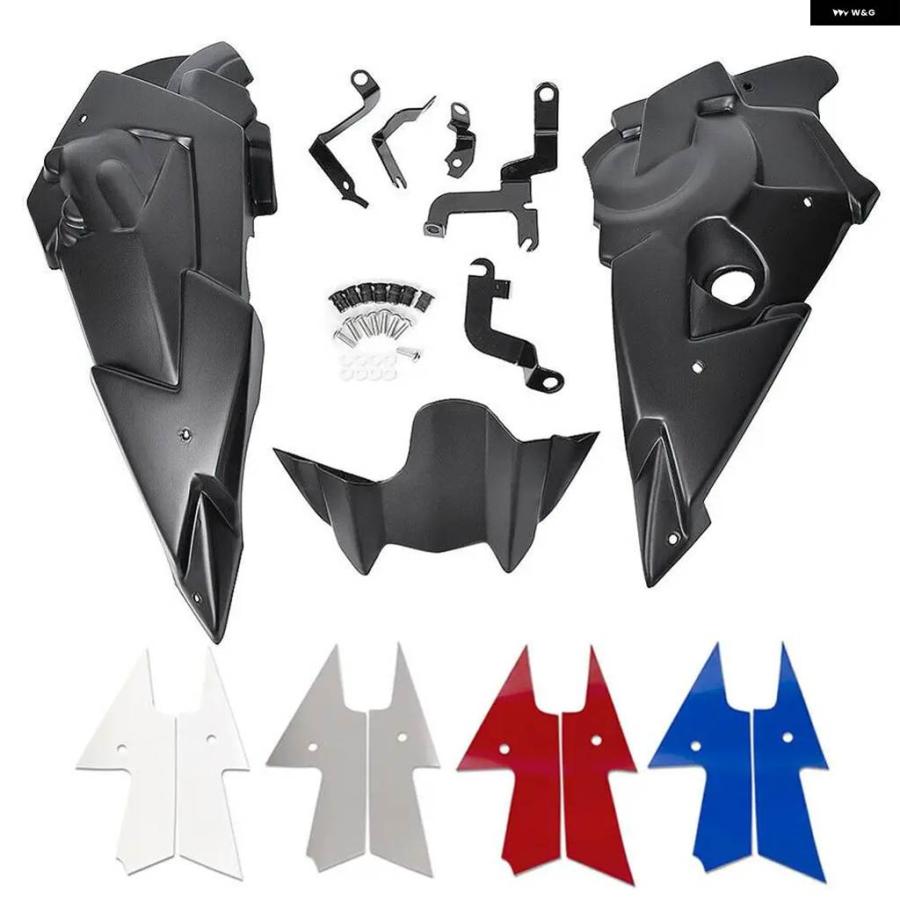 並行輸入品ベリーパン エンジン スポイラー ロワー フェアリング スタイラーキット ヤマハ FZ-07 MT-07 2014 -_3