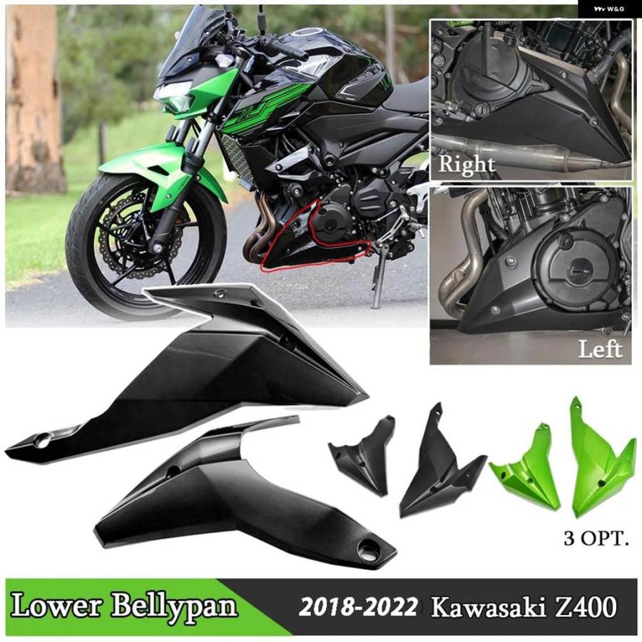 並行輸入品ベリーパン アンダー エンジン スポイラー カウリング フェアリング オートバイ カワサキ Z 400 2018 - 2_5