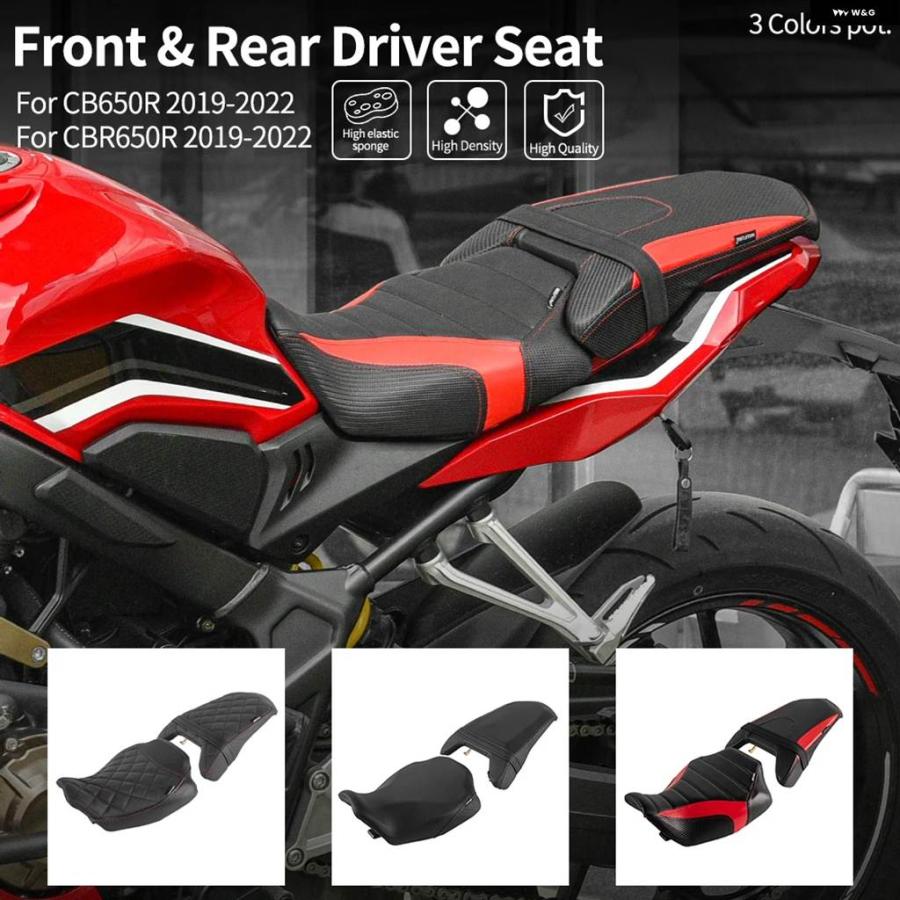 並行輸入品CBR650R CB650R シート クッション ピリオンパッセンジャーサドル クッション フロントリア ホンダ CB6_5