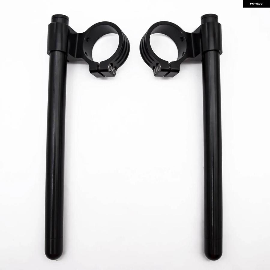 並行輸入品ホンダ 50MM CBR600RR 2008-2020年ライザー CNC オートバイ ハンドルバー クリップオン フォーク 50MM ハンドルバー クリップオン_2