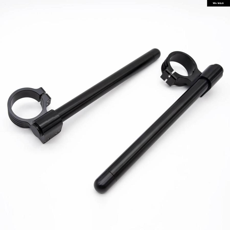 並行輸入品 7/8インチ22MM ハンドルバー ライザー CNC オートバイ ハンドルバー クリップオン フォーク 50MM ハンドルバー クリップオン_2