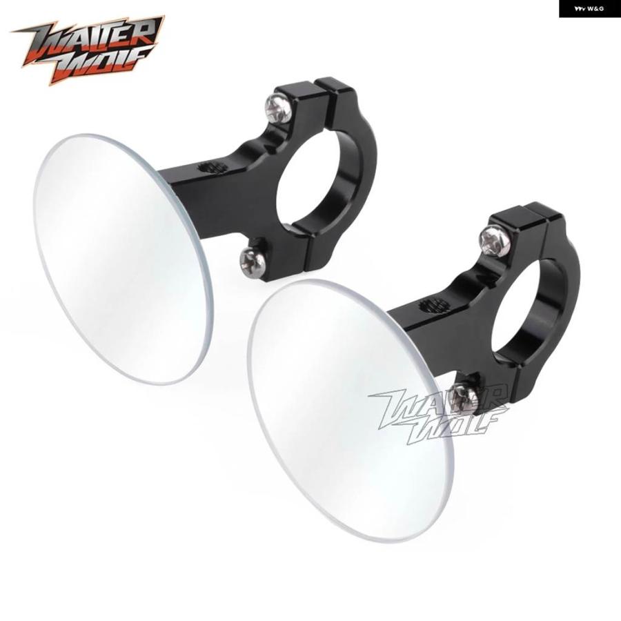 並行輸入品ヤマハ MT-25MT-03MT25MT03用360度リアサイドミラー 凸式広角リムレスHD ブラインド スポット