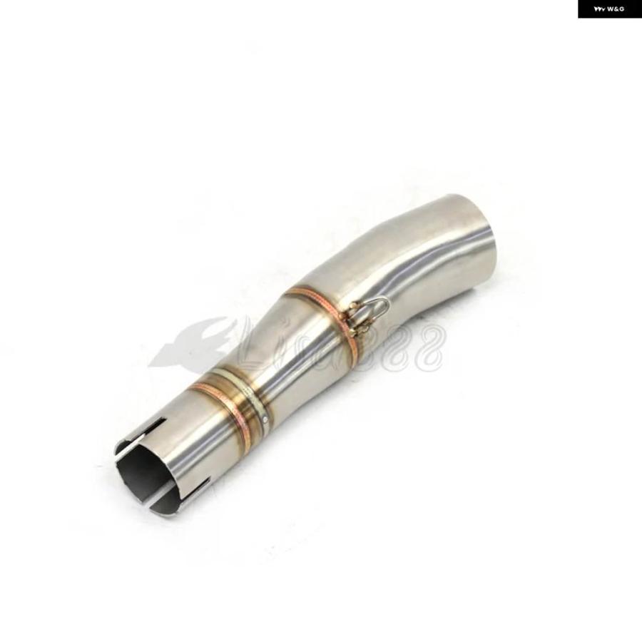 並行輸入品51MM オートバイ 排気ミドル パイプ モディファイド バイク コネクト チューブ マフラー ステンレス ホンダ XADV750 X ADV750 XADV ADV 750の画像