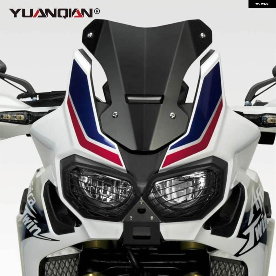 並行輸入品ホンダ CRF-1000L CRF1000LCRF 1000Lアフリカツイン2016-2017年モデル - 19 バイク フロントガラス ディフレクター バイザーの画像