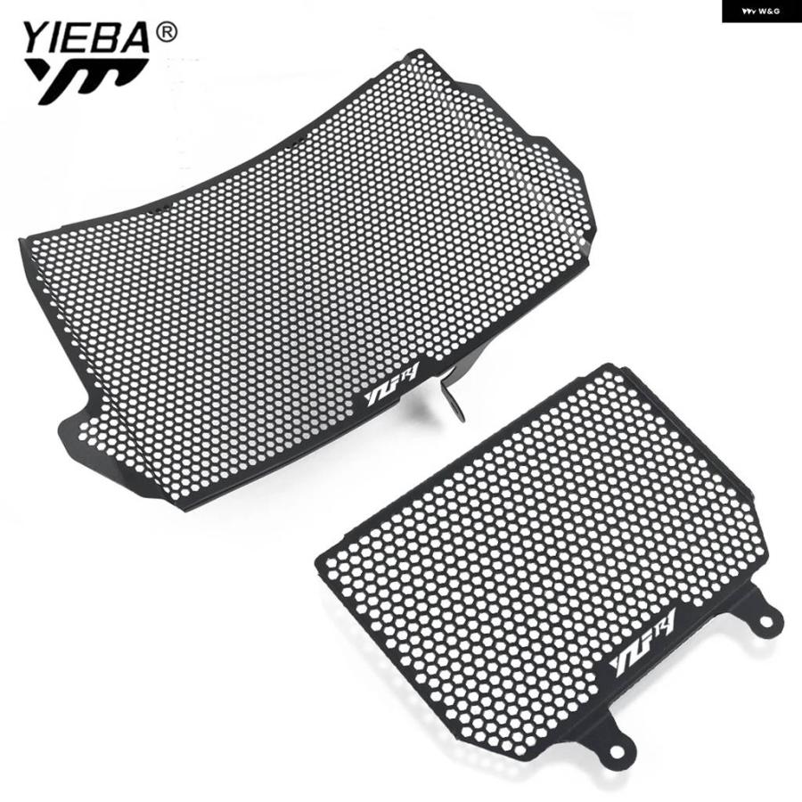 並行輸入品2021年 - 23年 ヤマハ YZFR1 YZFR1M R1M 2015年 - 2018年 2019年 バイク ラジエーター グリル ガードカバー オイルクーラーの画像