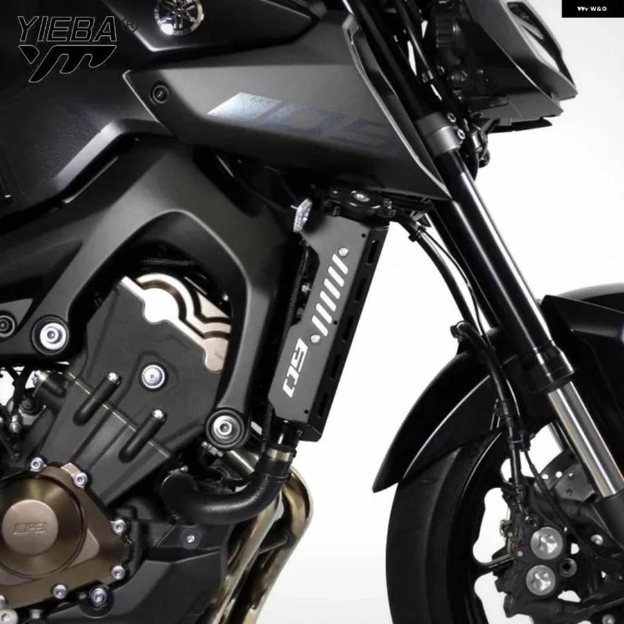 並行輸入品バイク 側 ラジエーター グリル カバー ガード プロテクター ヤマハ MT-09 SPフォー FZ-09 2017 - 23の画像
