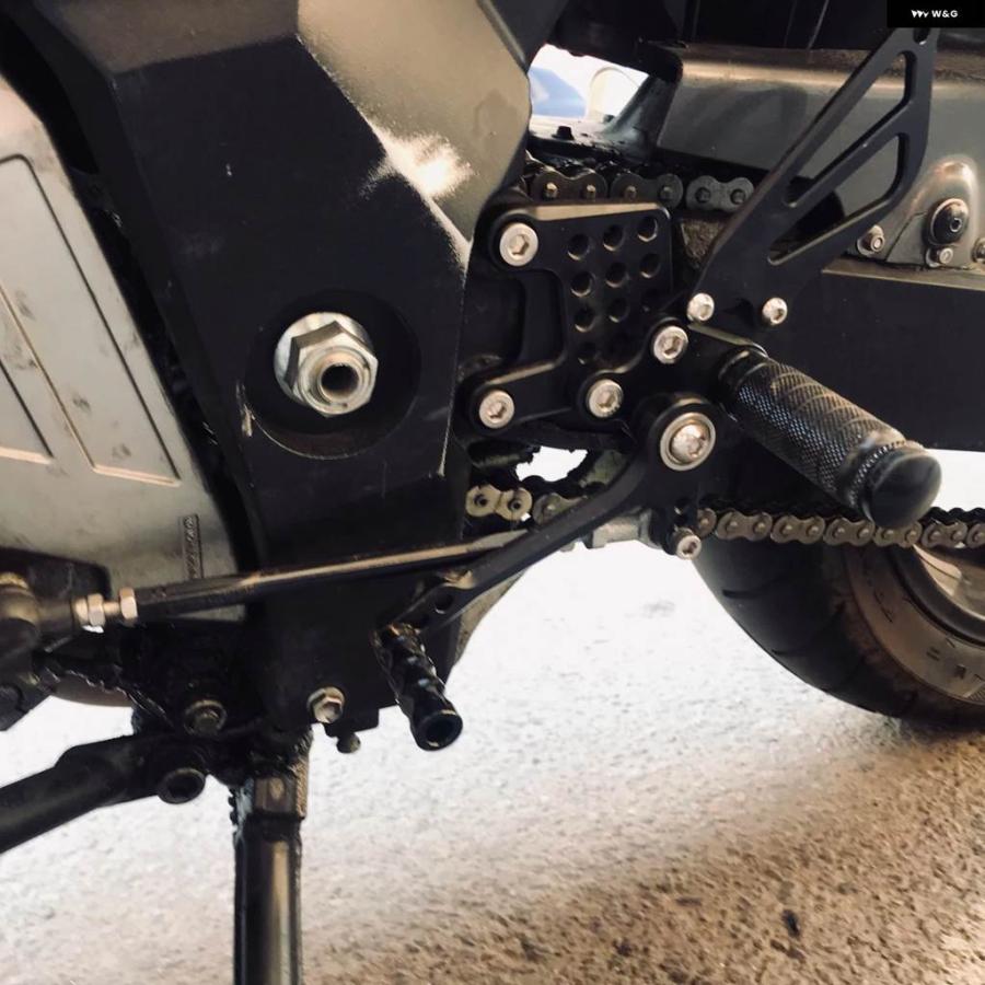 並行輸入品バイク リアレアレッション式 運転席 足踏みペグ ペダル スズキ GSX-R 600/750/1000 K1 SV650/S SV1000/S リアセット_7