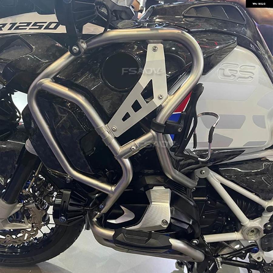 並行輸入品BMW R1250GS アドバンR1250GSアドベンチャー R1250GS A 2019-2023 2021 2022 ステンレス エンジン クラッシュ バー エクステンション_3