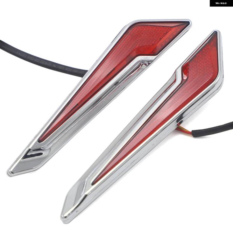 並行輸入品ホンダ ゴールドウィング1800 GL1800 F6B2018-2021用LED マーカーライト 装飾 ランプ 2020ゴールドウイング ウィンカーサイド サドルバッグ
